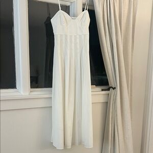 Zara Strapless White Dress